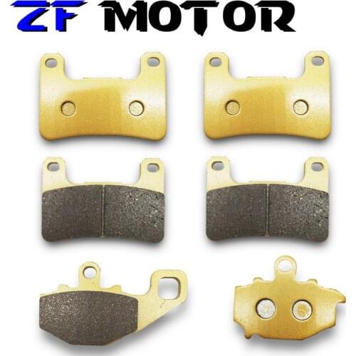 Motorcycle Front and Rear Brake Pads for Kawasaki Z 1000 Z1000 Z1000SX 11-13 ZX10R ZX 10 R ZX 10R 08-10 ZR1000 2010-2013