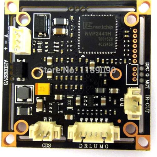 Sony IMX323 + NVP2441 Starlight Low illumination HD 1080P AHD 1/2.9" CCTV board camera module PCB board