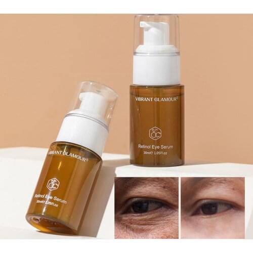 30ml Retinol Eye Serum, Anti-wrinkle, Eye Bags, Fade And Repair Firm Eyes Products, Care Circles, Lines, Fine Skin Dark V1U9