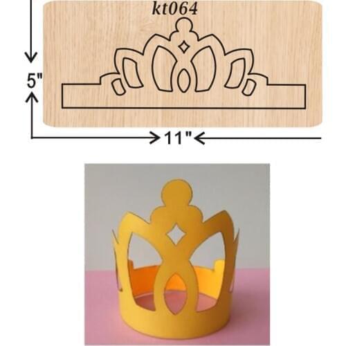 Birthday crown cutting dies 2019 new die cut &wooden dies Suitable for common die cutting machines on the market