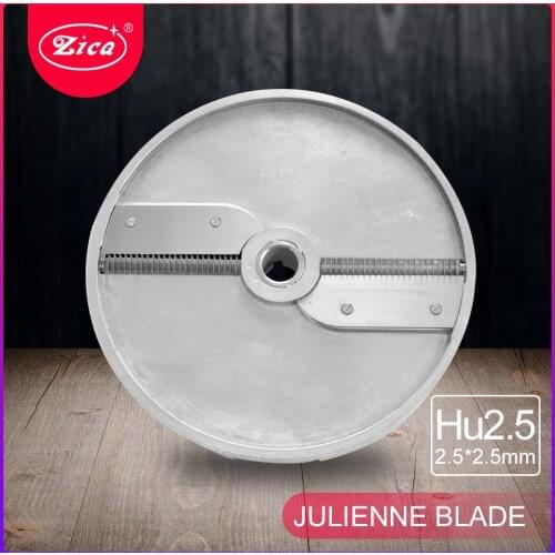 ZICA Commercial Fruit Vegetable Slicer Cutter KNIVES，JULIENNE BLADE Hu2.5（2.5mm