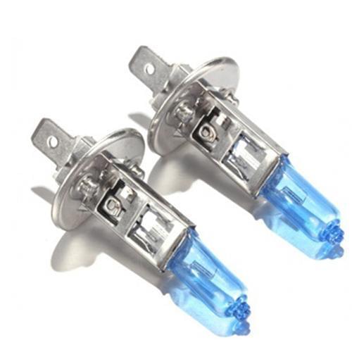 2Pcs 12V H1 6000K Vehicle Car Xenon Halogen Head Light Super Bright White Bulb