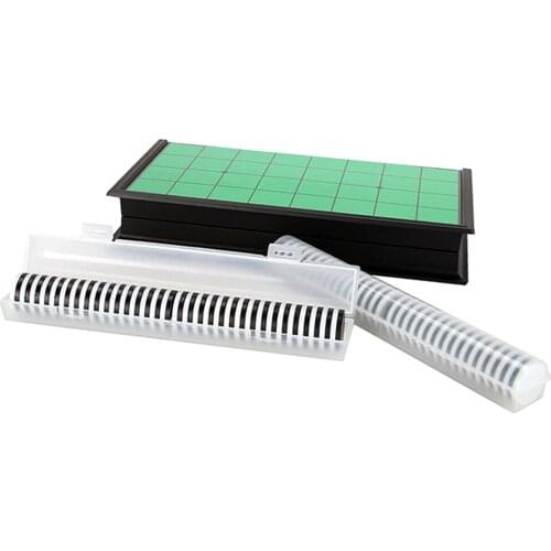 64pcs Magnetic Reversi Pieces Foldable Plastic Reversi Board Game Kids Toy