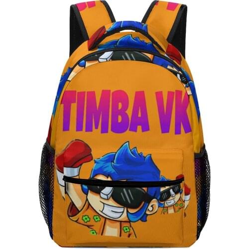 Compadretes Mikecrack Games for Teenage School Bag Toddlers Bag Timbavk Mirror Travel Rucksack Backpacks For Boys Girls