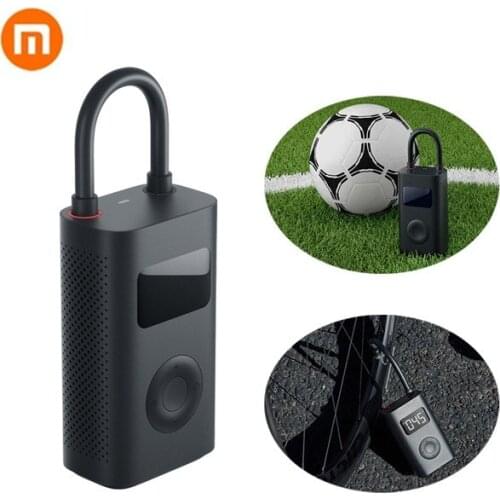 Xiaomi Mijia Electric Inflator Pump For Motorcycle Car Football Bike Tire Pressure Detection Digital Electric Air Pump