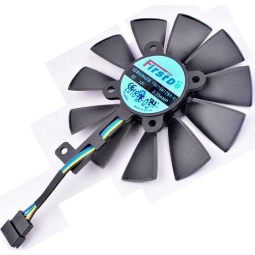 FDC10H12S9-C 87MM ASS GTX980 Ti R9 390X 390 GT 12V 0.35A 5pin Cooling fan for graphics card
