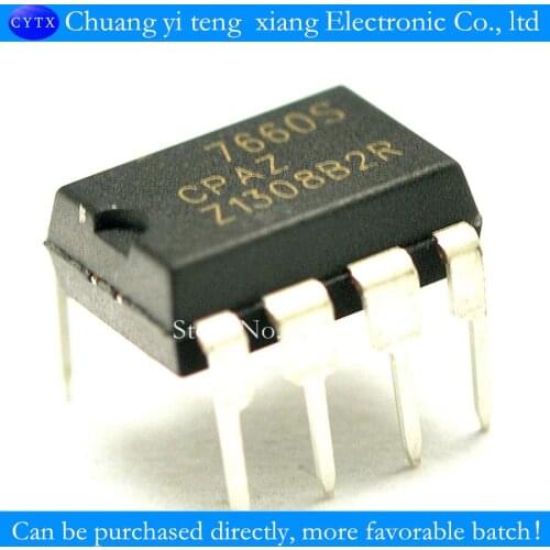 ICL7660CPAZ PMIC-voltage regulator-switching DC DC converter DIP-8 10PCS/LOT