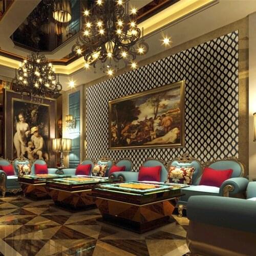 Textile 3D Sequins Exquisite Wallpaper Home Decoration Sofa TV Background Modern Fashion Mural Suitable for Living Room Bedroom