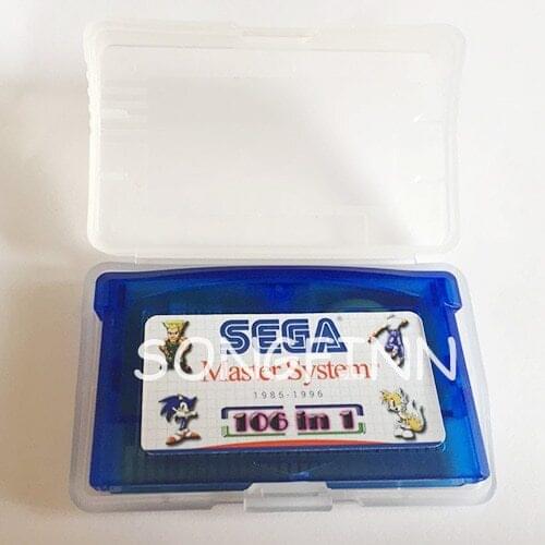 No Repeat 106 in 1 Classic Games Collection Cartridge for 32 bit games with Arcade Classics/Earthworm Jim/Mortal Kombat123, etc