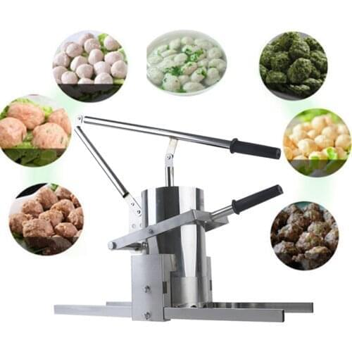 Stuffed Fish Ball Making Machine Beef Ball Meatball Forming Machine Fish Meatball Making Machine