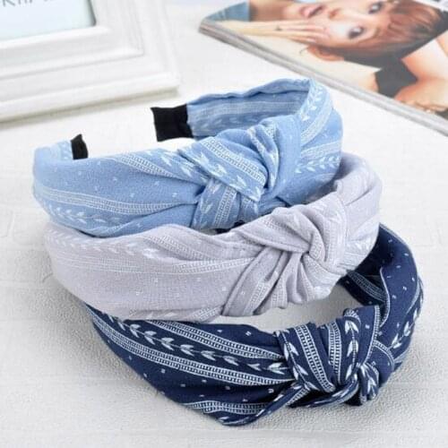 Colors Headband for Women Wide Knot Hairband Girls Hair Headband Hair Hoop Women Hair Accessories Adults Headband Toothed