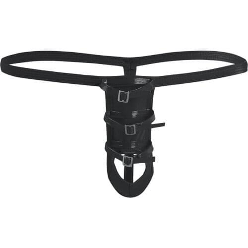 Sexy Mens Gay Panties Strappy Open Butt G-string Bikini Underwear with Penis Hole Male Underwear Briefs Lingerie Panties