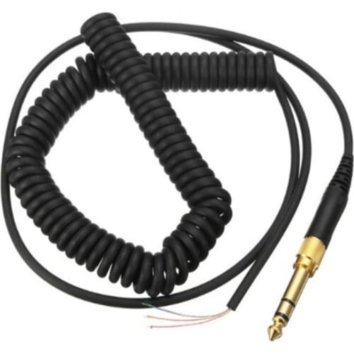Replacement Spring Cable Cord Wire Plug for Beyerdynamic DT 770 770Pro 990 990Pro Headphone Accessories