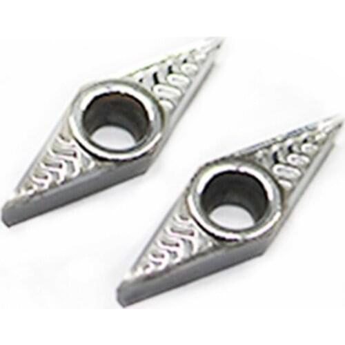 VCGT110302 AK H01 VCGT 110302 Aluminum cutter blade Insert Cutting Tool turning tool CNC Tools AL +TIN Alloy wood