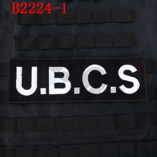 Embroidery patch Umbrella Corporation U.B.C.S. Big Back Of The Body B2224