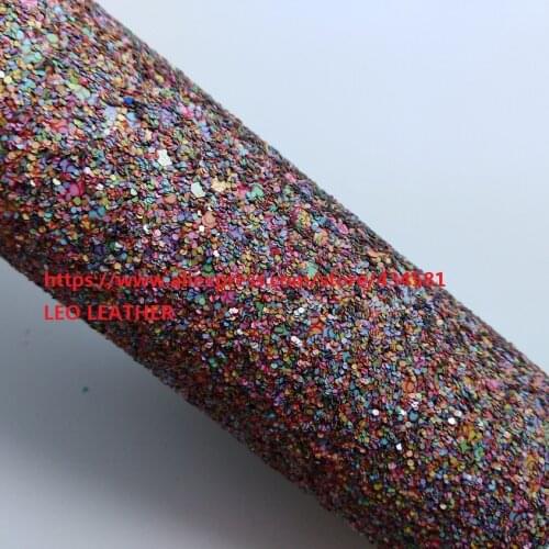 2PCS 21x29cm MIXED COLOR CHUNKY GLITTER for DIY accessories 2S07B