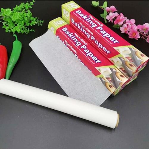 30*500cm Baking Mat Square Baking Paper Silicone Oil Paper Air Fryer Liner Bbq Oven Patty Cake Non-Stick Baking Tools