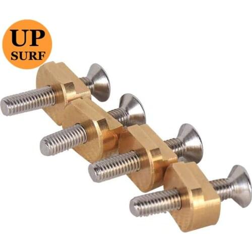 4 PCS FoilMount Size M6 and 4 pcs Hydrofoil screw Mounting T-Nuts for All Hydrofoil Tracks Surfing Outdoor Accessories