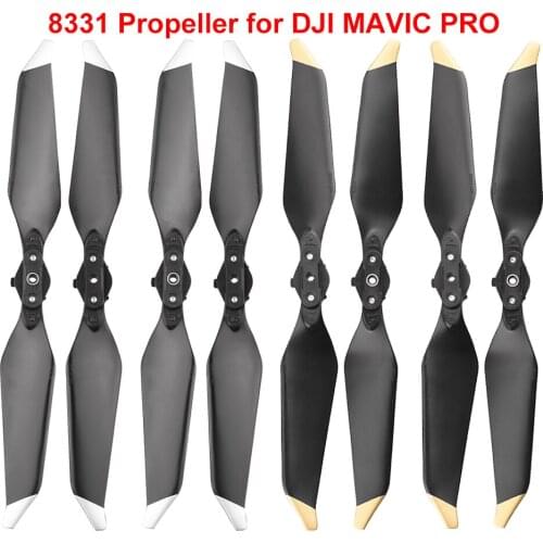 8 Pieces Replacement Low Noise 8331 Propeller for DJI MAVIC PRO Platinum Drone Spare Parts Props Folding Blade Accessory Wing