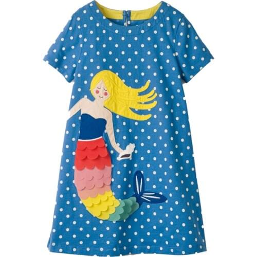 ACE LOVE Summer Dresses For Girls