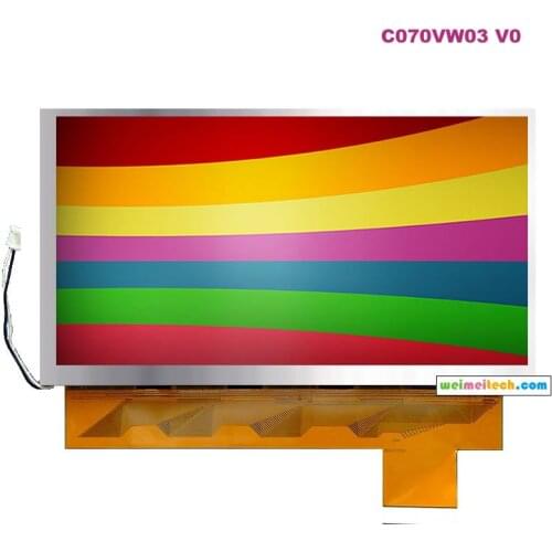 AUO7 inch LCD screen (digital screen) C070VW03 V0, A070VW03