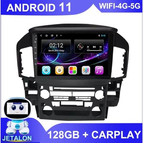For Lexus RX300 1997-2003 Car Radio Stereo GPS Navigator 6GB Ram 128GB Rom Autoradio 2Din Android 11 Bluetooth Multimedia Player