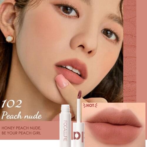 Velvet-mist Matte Lipstick Waterproof Longlasting Dual-use Lip Gloss Super Waterproof Long-lasting Lip Glaze Makeup TSLM1