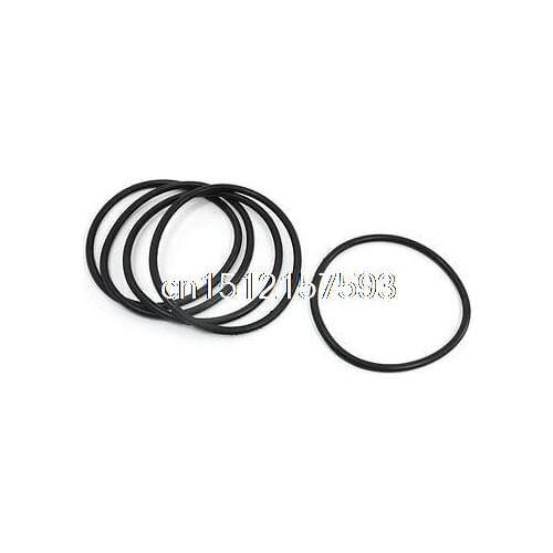 5Pcs 100mm x 5mm Black Rubber Oil Seal O Ring Sealing Gasket Washers