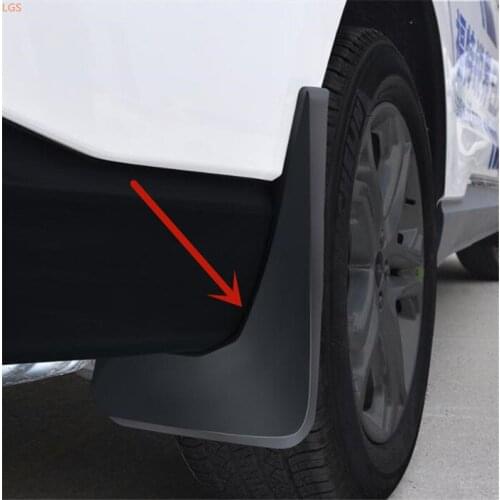 For Ford Ecosport 2013-2019 High quality Soft plastic Car Fender Mud Guard Anti mud Protection Car styling