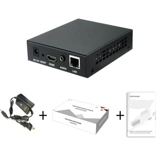 Single HDMI HD encoder, HDMI to IP (UDP/RTSP/HTTP/RTMP) H264 encoding Support resolution up to 1920x1080P