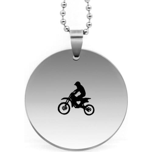 Ufine jewelry dad gift pendant army card dad I pick you as best dad stainless steel customed necklace N4445