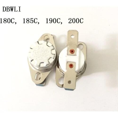 200PCS KSD301 180C 185C 190C 200C Centigrade Temperature Controlled Switch NO NC Thermostat