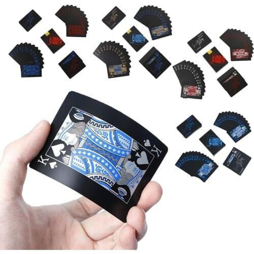 Waterproof Plastic PVC Playing Card Standard Poker Casino Game Fun