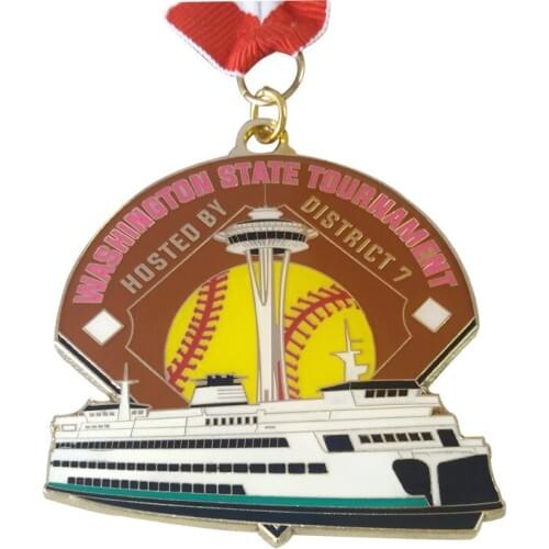 High Quality American Championship Metal Medal Hot Sale Sports Medal