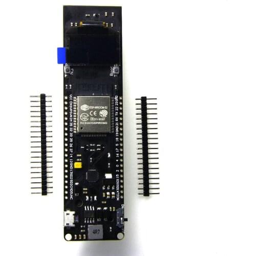 WiFi Bluetooth battery module ESP32 0.96 inch OLED development tool/18650 charging system integration