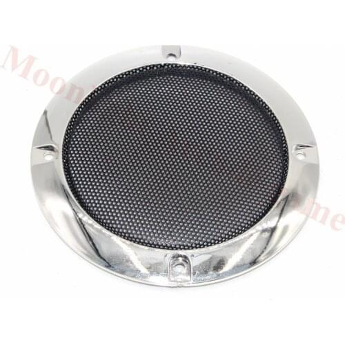 10pcs 4inch 12cm Silver Speaker Protective Grille circle With protective black iron mesh DIY arcade games cabinet decorative