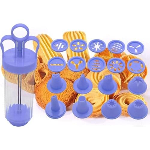 8 Replacement Head Dessert Jacquard Pressure Gun Biscuit Making Machine Manual Press Decoration Kitchen Mold Tool Set