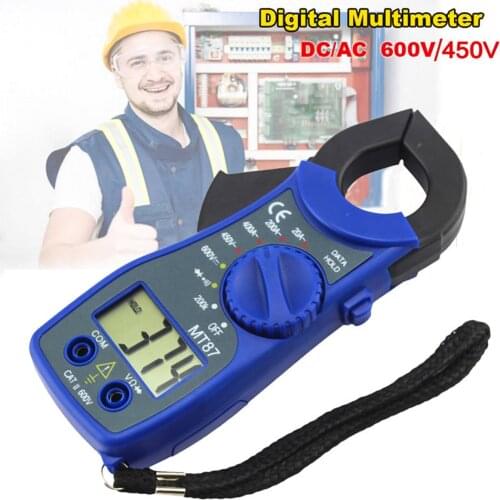 Digital Clamp Meter Multimeter AC/DC Voltmeter Current Resistance Diode Tester Ammeter