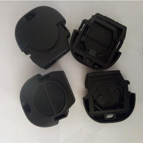 DAKATU 2 Button Remote Key Shell Soft Button For Nissan Pulsar Patrol Blank Auto Replacement Parts Head Car Key
