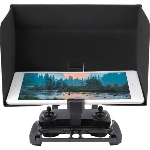 Sunnylife 2in1 Remote Controller Tablet Holder with Sun Hood Neck Strap Adjustable for Mavic Air 2 Mavic Mini Pro 2 Air Spark