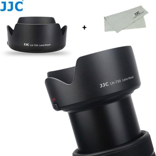 JJC Lens Hood for Canon EF-S 18-135mm f/3.5-5.6 is USM, RF 24-104mm F4 L IS USM Lens on Canon EOS R6 80D 77D 60D Replaces EW-73D