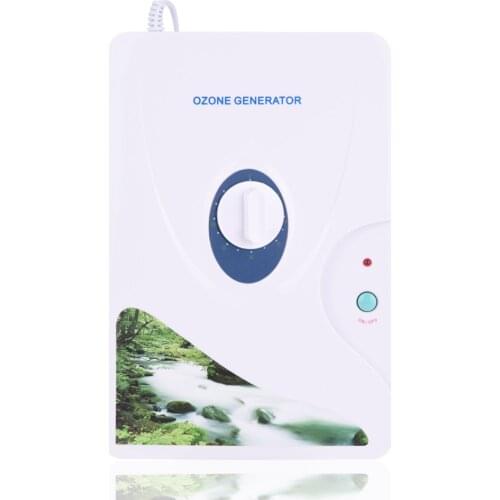 Wheel Timer Air Purifier Ozone Generator Ozonator Air Purifiers 600mg/h Oil Vegetable Meat Fresh Purify Air Water House