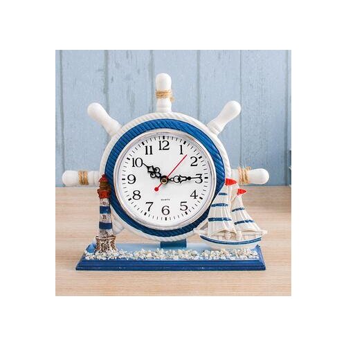 Table clock desk cfor the bedroom living room clock bedside sound creative personality watches Decoration Art quartz