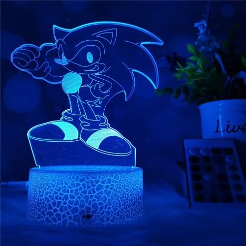 Anime Figure Bedroom Night Lamp LED Light USB Stuffed With to Sleep Room Ornaments Gift Valentines Day Table Gifts Plug in Desk