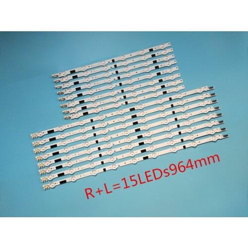 New original 3set = 48pcs fica CONDUZIDOS para Samsung UE46F5000AW 2013SVS46F R6 L9 D2GE-460SCA-R3 D2GE-460SCB-R3 BN96-25