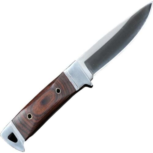 Fixed Blade Knife with Sheath Survival Tactical Hunting Knife Sharp Outdoor Camping Small Straight Knives Self-defense EDC Tool