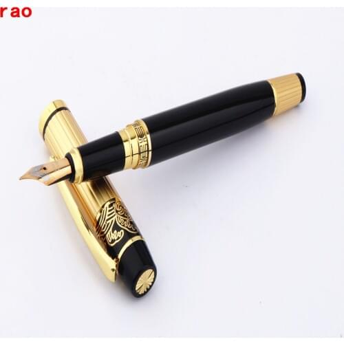 You 901 Luxury Deluxe Black Business office Medium Nib Fountain Pen New