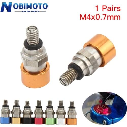 M4x0.7mm Fork Bleeder Relief Valves Fork Relief Valve For K*M EXC EXC-F250 SX350 SXF250 SXS 250 XC350 XCR XCF XCW450 XCRF MX MXC