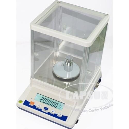 200g x 0.001g Accurate Jewelry Gram Gold Gem Coin Balance Weight Digital Scale (JA203P)