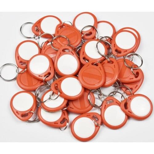 100pcs T5577 EM4305 Copy Rewritable Writable Rewrite Duplicate RFID Tag Can Copy EM4100 125khz Card Proximity Token Keyfobs